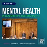 Mental Health in Leadership & Culture image from TCL 2022 shows guests and Howard Behar former President of Starbucks
