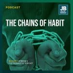 Season 8 Episode 5: The Chains of Habit. Image of hands in chains