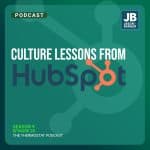 Season 9 Episode 20: Culture Lessons from Hubspot. Image the the hubspot logo