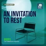 Season 9 Episode 28: An Invitation to Rest. Shows a chair sitting alone.